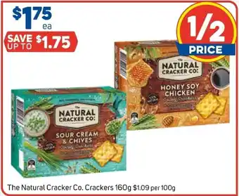 Foodland The Natural Crakers 160g offer