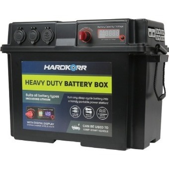 BCF Hardkorr heavy duty battery box offer
