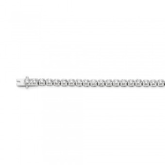 Angus & Coote 9ct white gold diamond tennis bracelet offer
