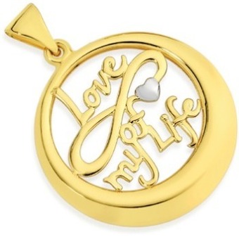 Prouds 9ct gold infinity circle pendant offer