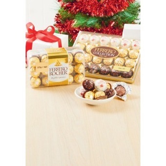 Coles Ferrero rocher 30 pack 375g or collection chocolate gift box 24 pack 269g offer