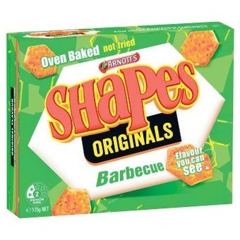 Coles Arnott's shapes or jatz crackers 130g-225g offer