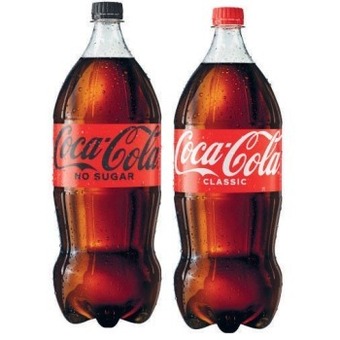 Coles Coca-cola soft drink 2 litre offer