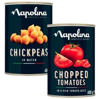 Napolina beans or tomatoes 400g