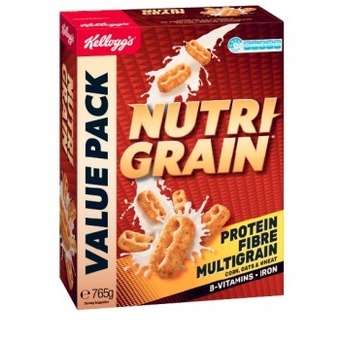 Coles Kellogg's nutri grain 765g offer