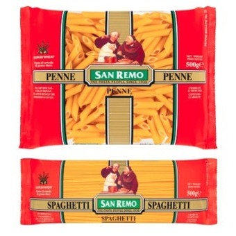 Coles San remo pasta 375g-500g offer
