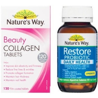 Coles Nature's way restore digestive care 90 pack or beauty collagen 120 pack^ offer