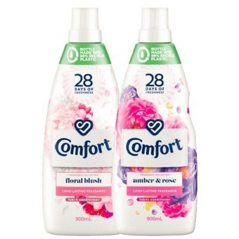 Coles Comfort fragrance fabric conditioner 900ml offer