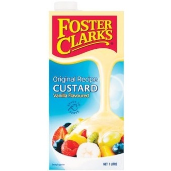 Woolworths Foster clarks custard vanilla smooth and creamy 1 litre offer