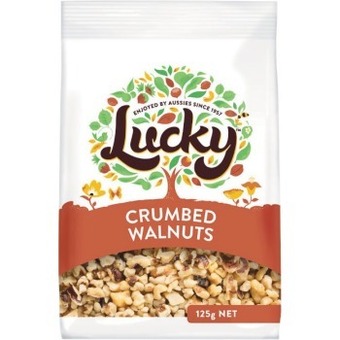 Woolworths Lucky crumbed walnuts 125g offer