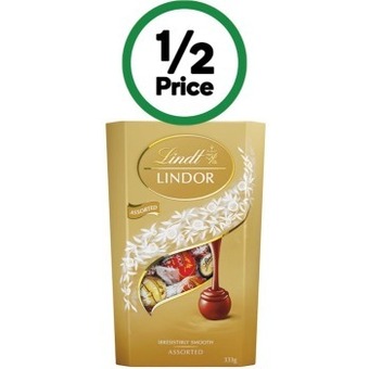 Woolworths Lindt cornet 327-333g offer