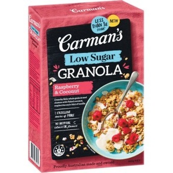 Woolworths Carman’s clusters or granola 450-500g offer