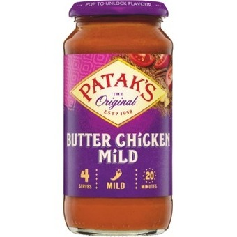 Woolworths Patak’s simmer sauce 450g offer