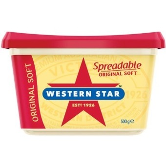Woolworths Western star spreadable 500g offer