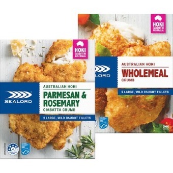 Woolworths Sealord australian hoki fillets 280-300g offer