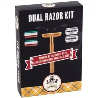Woolworths Jack the barber razor system offer