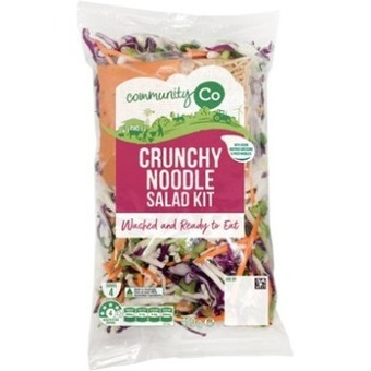 IGA Community co family crunchy noodle salad kit 450g offer