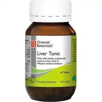 healthylife Oriental botanicals liver tonic,  60tabs offer