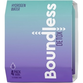 healthylife Boundless hydrogen water detox 4x250ml pack offer