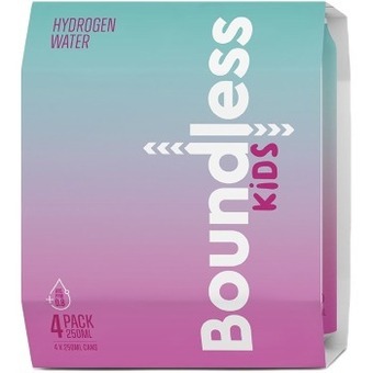 healthylife Boundless hydrogen water kids 4x250ml pack offer