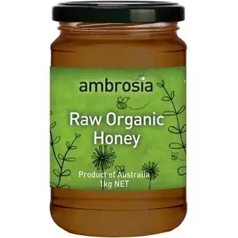 Ambrosia raw organic
honey, 1kg