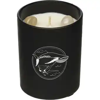 healthylife Summer salt body crystal soy candle clear quartz coconut & lime offer