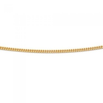 Goldmark 9ct gold 45cm solid fine curb chain offer