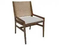 LivingStyles Rosehill Mindi Wood Dining Chair, Walnut offer