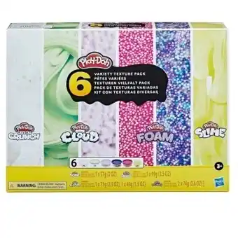 Myer Play-doh 6 variety texture pack offer