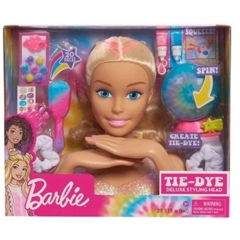 Myer Barbie tie dye deluxe styling head offer