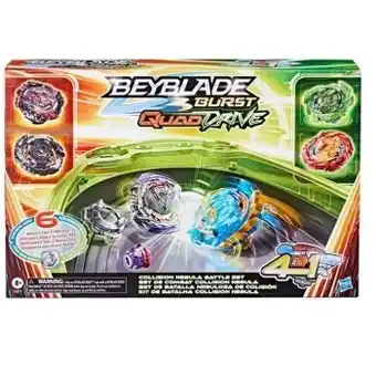 Myer Beyblade quaddrive collision nebula battle set offer