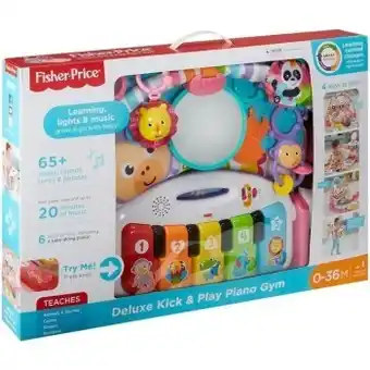 Fisher-price deluxe kick n play piano
