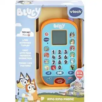 Myer Vtech bluey ring ring phone offer