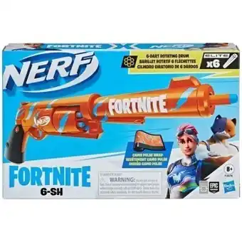 Nerf fortnite 6-sh blaster