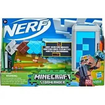 Myer Nerf minecraft stormlander offer