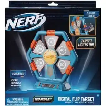 Nerf elite digital flip target