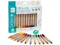 Officeworks First Creations Easi-Grip Wooden Pencils 12 Pack offer