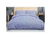 LivingStyles Darcy 3 Piece Microfibre Quilt Cover Set, Double offer