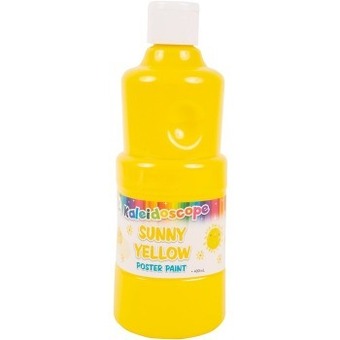 BIG W Kaleidoscope poster paint 400ml - sunny yellow* offer