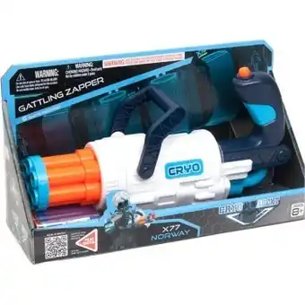 BIG W Cryo agent gattling zapper blaster with 5 darts offer