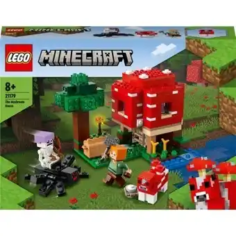 BIG W Lego minecraft the mushroom house 21179 offer