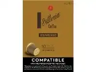 Officeworks Vittoria Espresso Coffee Capsules 10 Pack offer