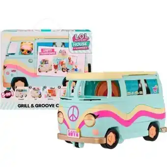 BIG W L.o.l surprise! 5-in-1 grill & groove camper playset offer
