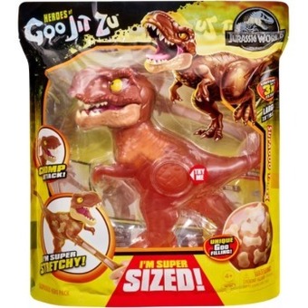 BIG W Heroes of goo jit zu jurassic world supagoo t-rex dinosaur figure offer