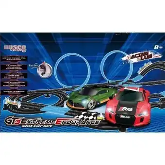 BIG W Rusco racing gt3 extreme endurance mega slot car set offer