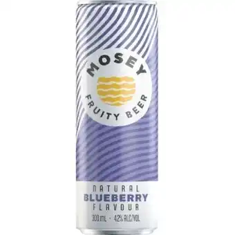 Dan Murphy's New mosey blueberry fruity beer 300ml offer
