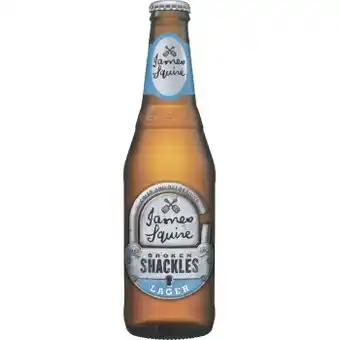Dan Murphy's James squire broken shackles lager bottles 345ml offer