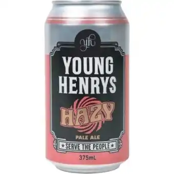 Dan Murphy's Young henrys hazy pale ale 375ml offer