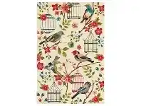 LivingStyles Copacabana Finch & Nest Exquisite Indoor/Outdoor Rug, 190x280cm offer