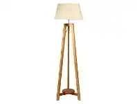 LivingStyles Elsa Bamboo Tripod Floor Lamp, Natural / Beige offer